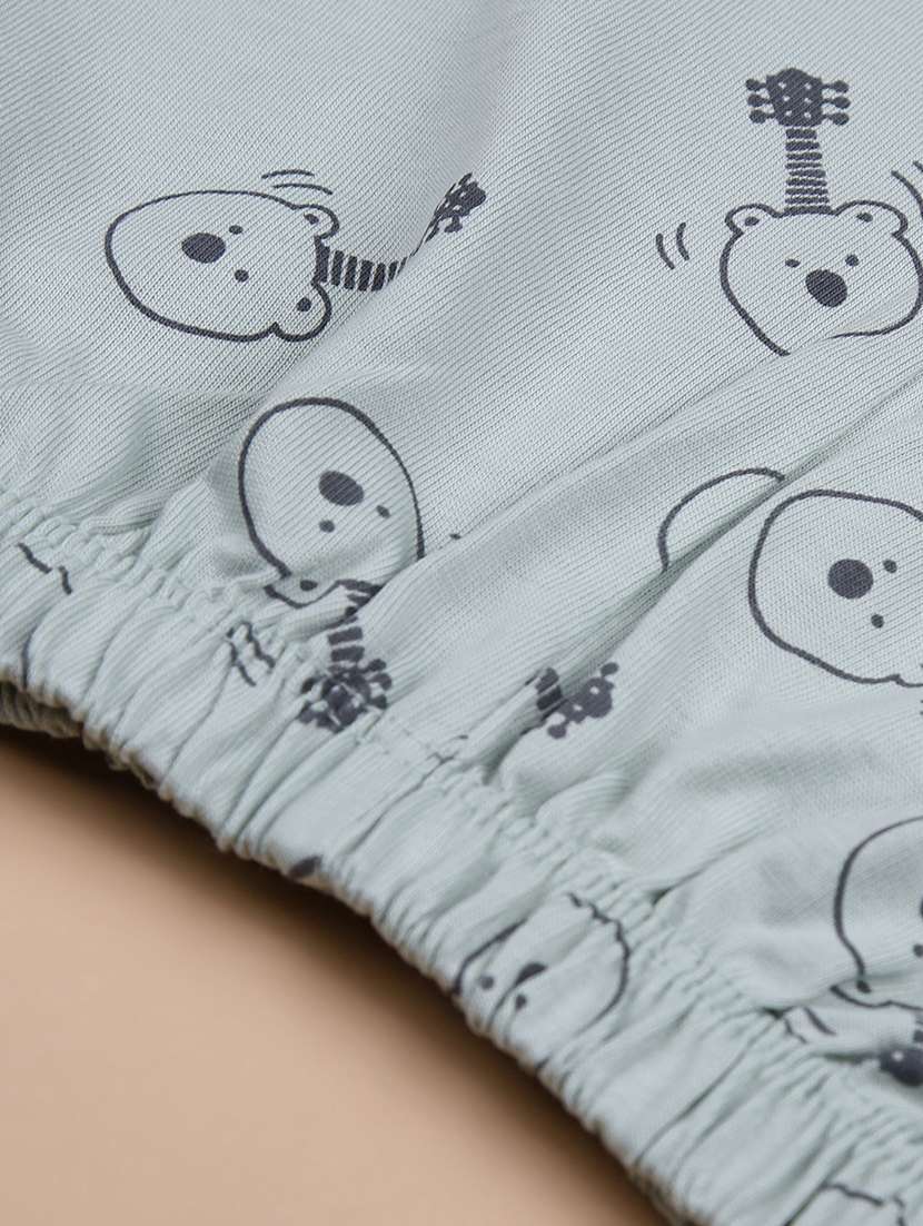 boys printed t-shirt & jogger casual wear set - 21994875 -  Standard Image - 2