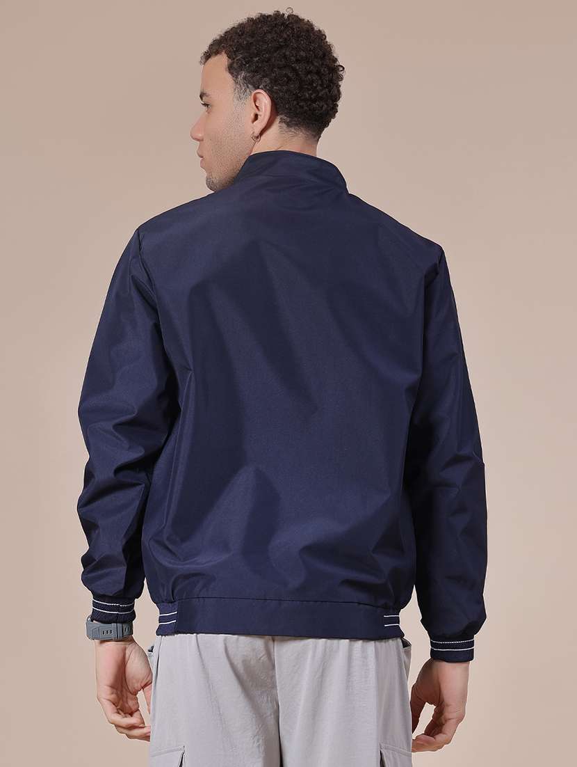 men solid long sleeve casual jacket - 21995039 -  Standard Image - 2