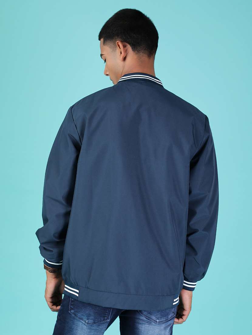 men solid long sleeve casual jacket - 21995040 -  Standard Image - 2