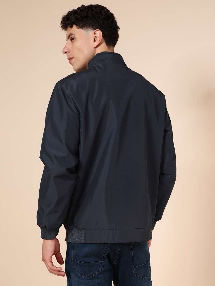 men solid long sleeve casual jacket - 21995042 -  Standard Image - 2