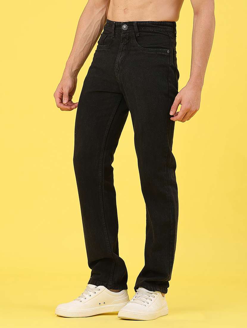 men solid mid rise slim fit jeans - 21995084 -  Standard Image - 2