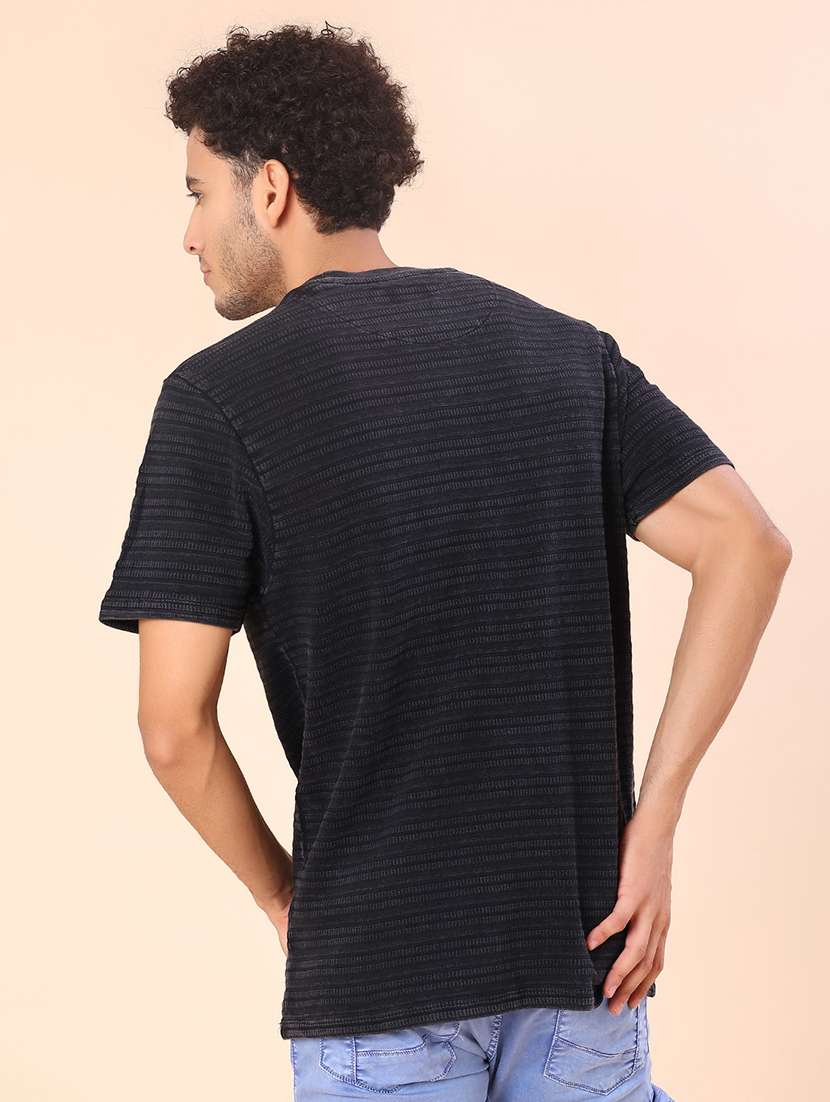 men self design short sleeve regular fit t-shirt - 21996510 -  Standard Image - 2