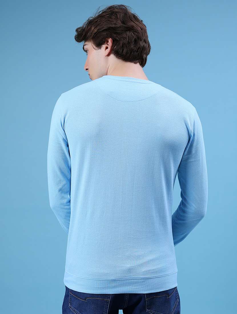 men solid long sleeve slim fit t- shirt - 21996639 -  Standard Image - 2