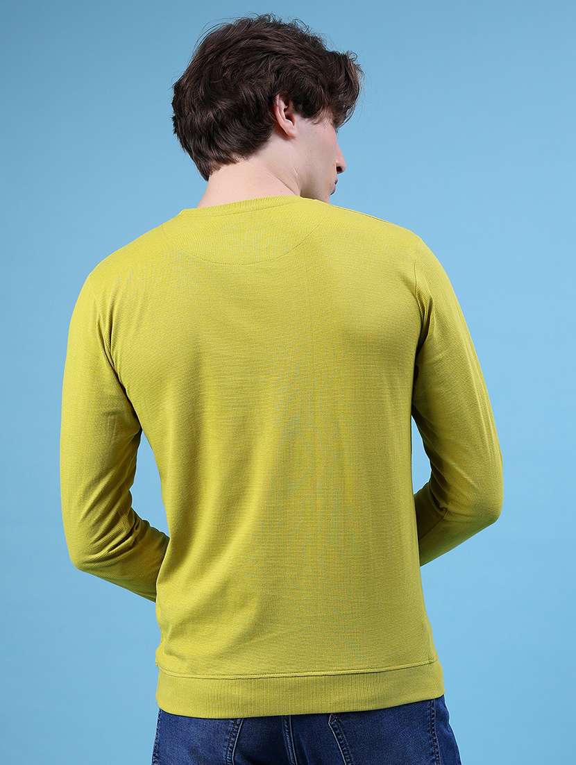 men solid long sleeve slim fit t- shirt - 21996642 -  Standard Image - 2