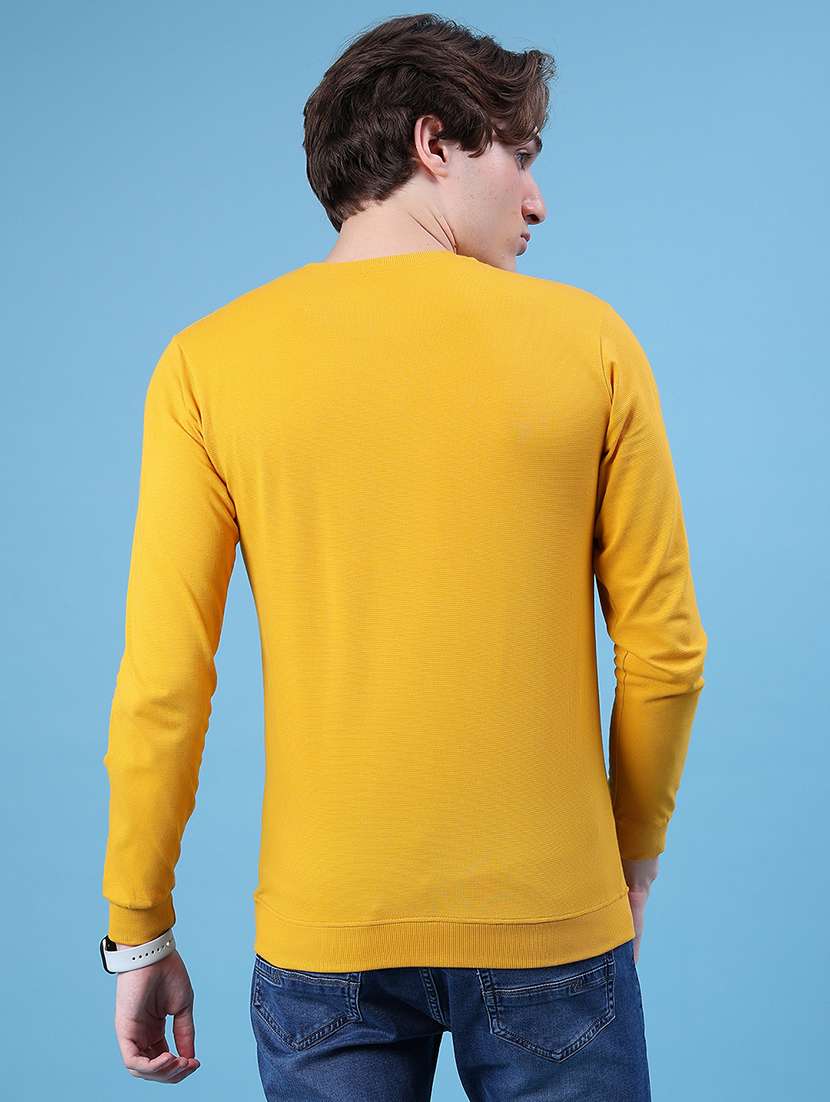 men solid long sleeve slim fit t-shirt - 21996646 - Standard Image - 2