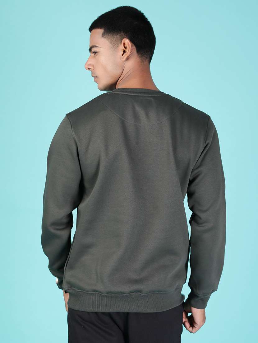 men typographic long sleeve regular fit sweatshirt - 21996742 - Standard Image - 2
