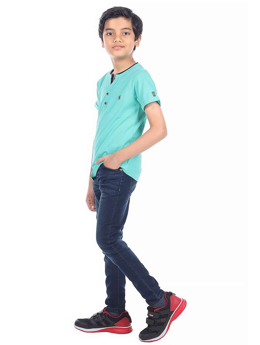 boys solid short sleeve t-shirt - 21996847 -  Standard Image - 2