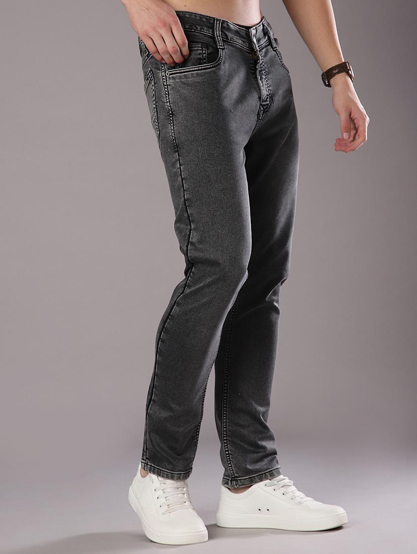 men solid mid rise slim fit jean - 21996970 - Standard Image - 2