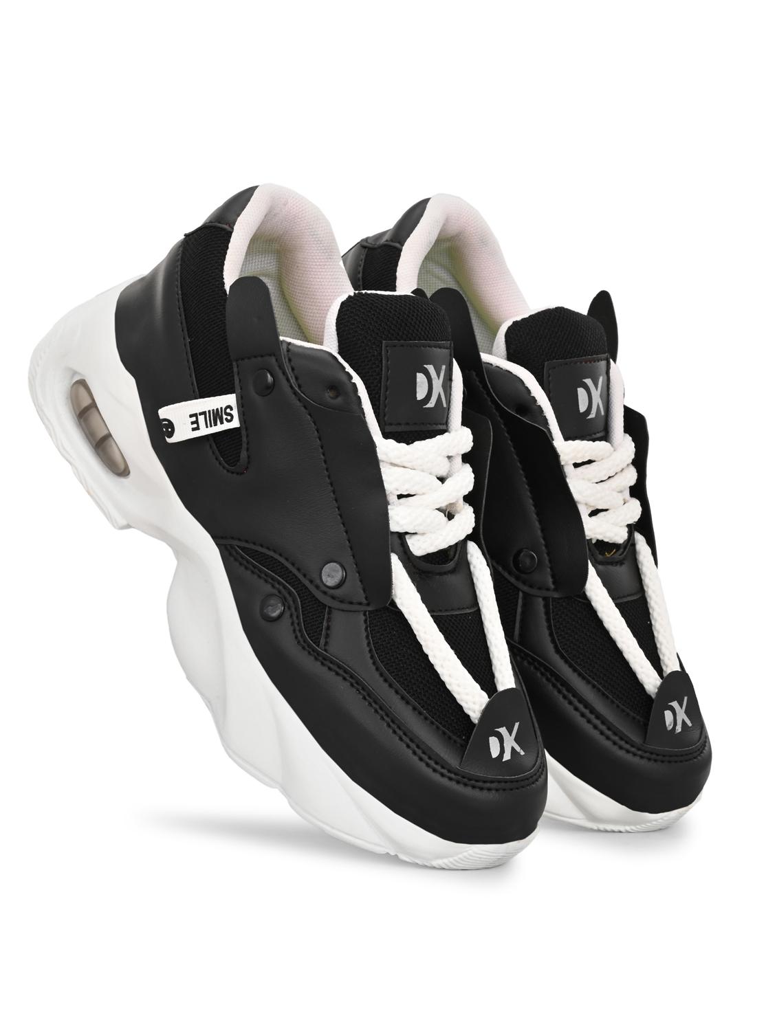 women black lace-up sneaker - 21997141 - Standard Image - 2