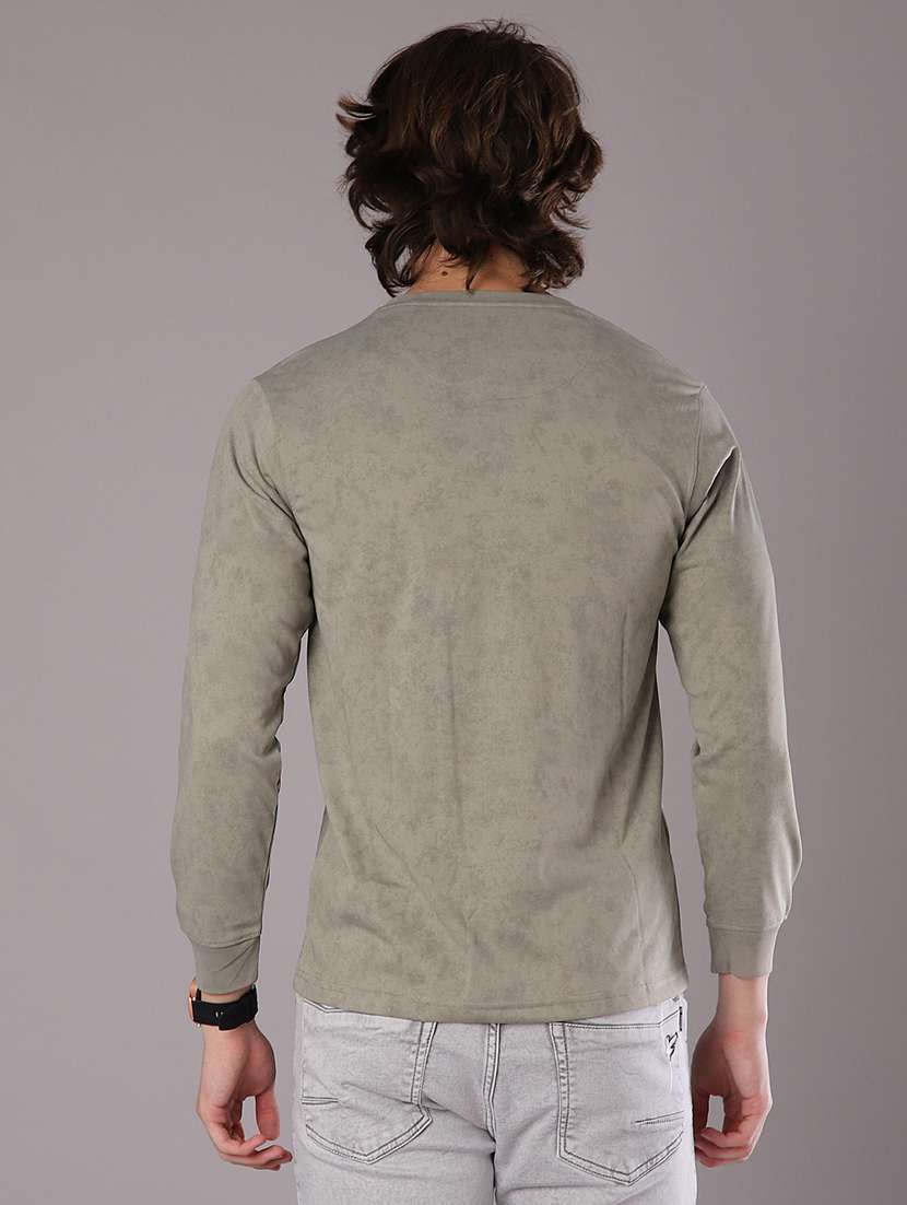 men solid long sleeve regular fit t-shirt - 21997583 -  Standard Image - 2