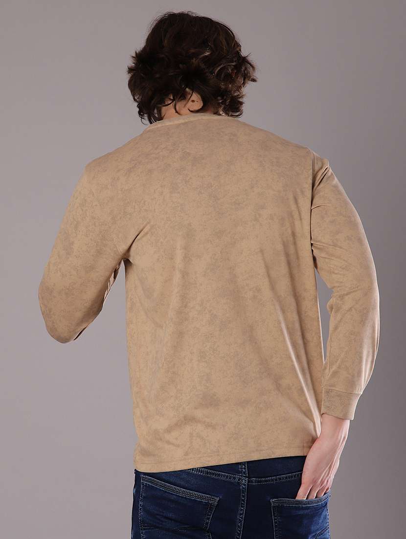 men solid long sleeve regular fit t-shirt - 21997584 -  Standard Image - 2