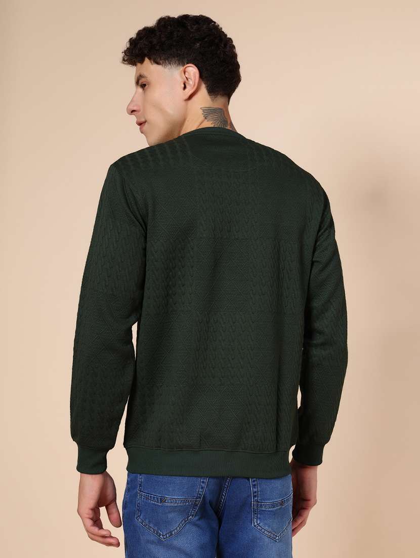 men self design long sleeve regular fit sweatshirt - 21997588 -  Standard Image - 2