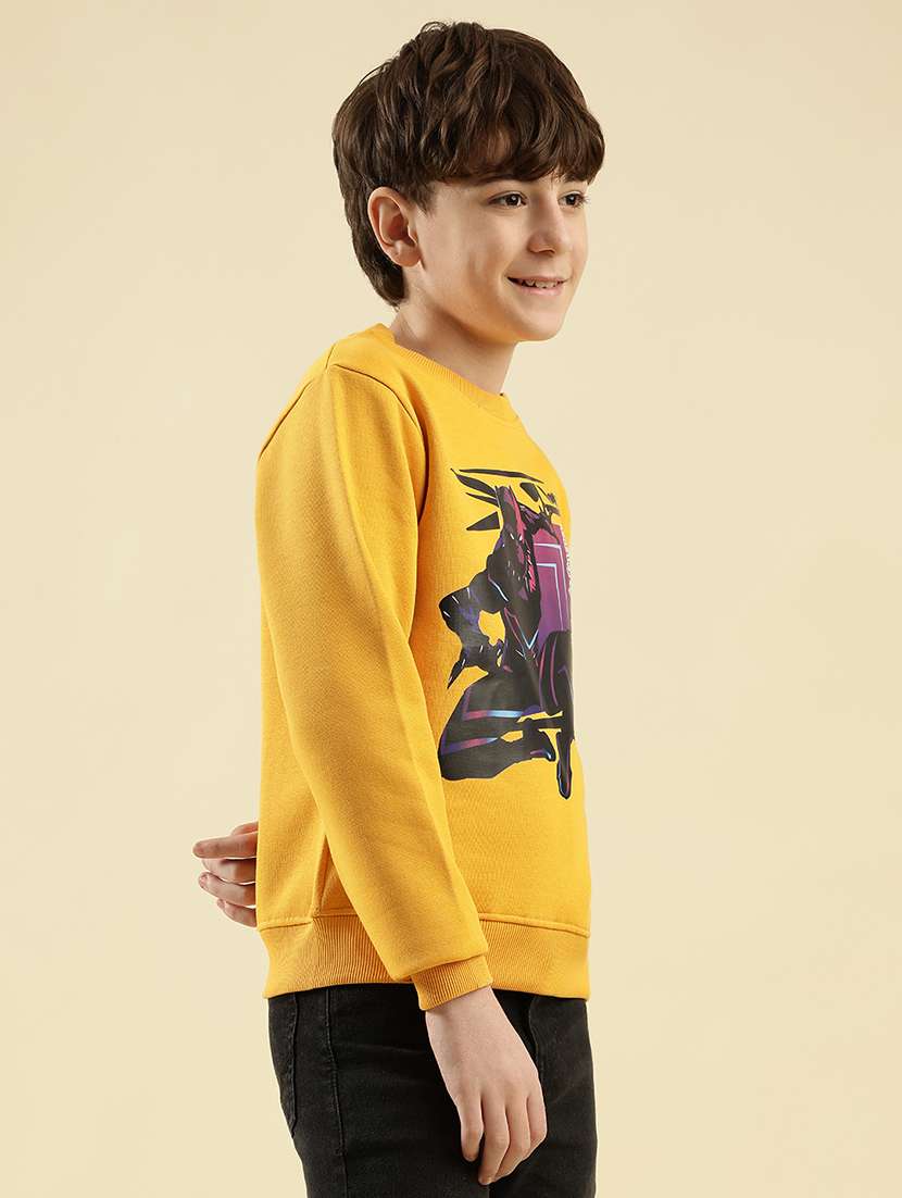 boys printed long sleeve sweatshirt - 21997812 -  Standard Image - 2