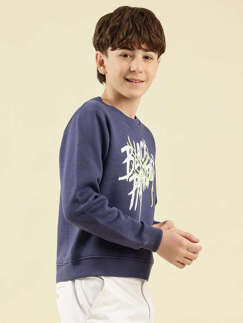 boys printed long sleeve sweatshirt - 21997814 - Standard Image - 2