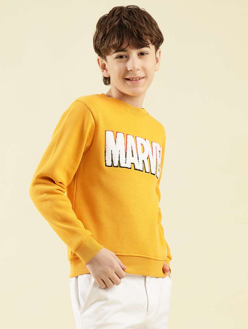 boys printed long sleeve sweatshirt - 21997815 - Standard Image - 2