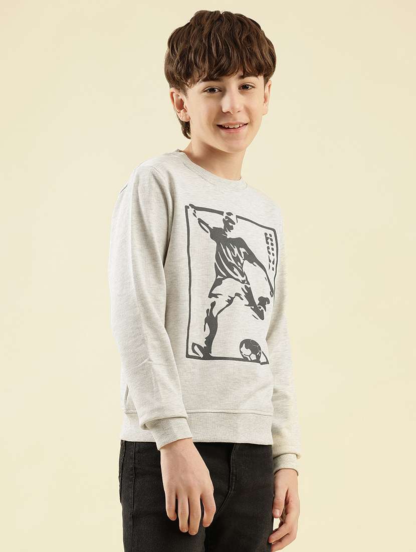 boys printed long sleeve sweatshirt - 21997823 -  Standard Image - 2