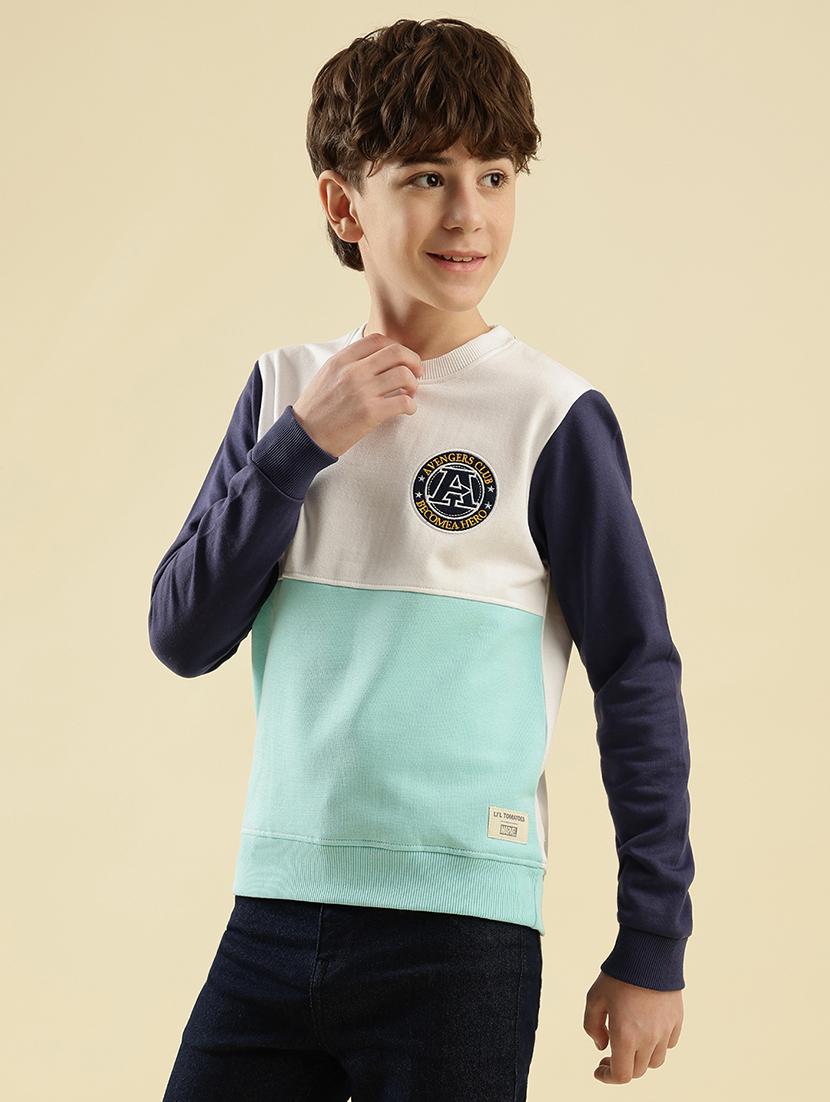 boys printed long sleeve sweatshirt - 21997828 - Standard Image - 2