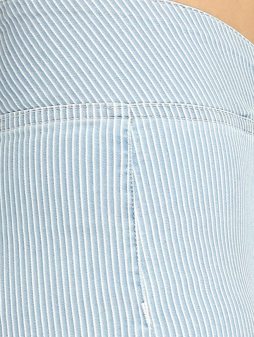 women striped mid rise bootcut jegging - 21997893 - Standard Image - 7