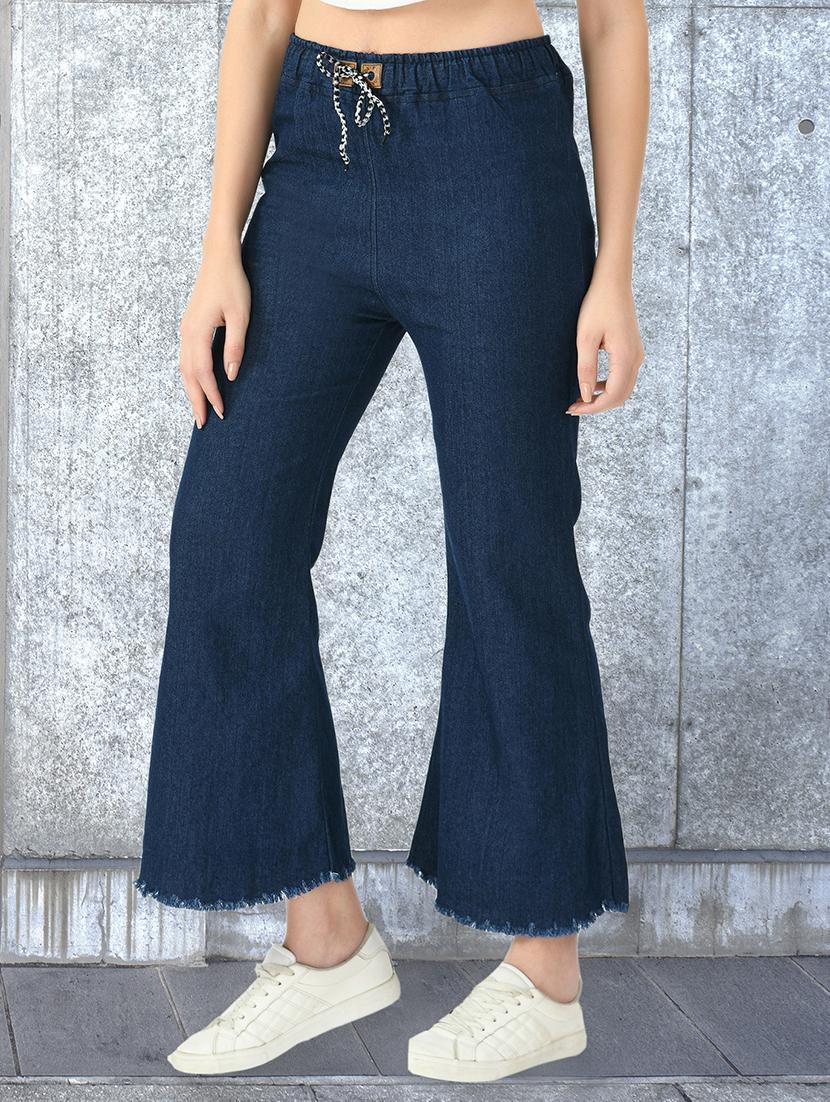 women solid mid rise bootcut jean - 21997902 -  Zoom Image - 0