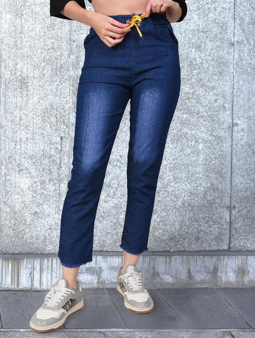 women washed mid rise slim fit jean - 21997910 - Zoom Image - 0