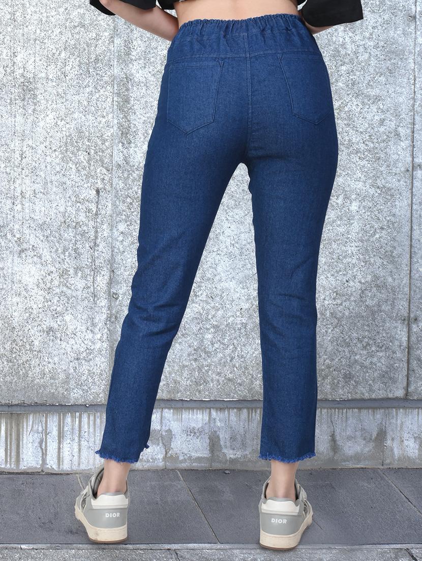 women washed mid rise slim fit jean - 21997910 - Standard Image - 2