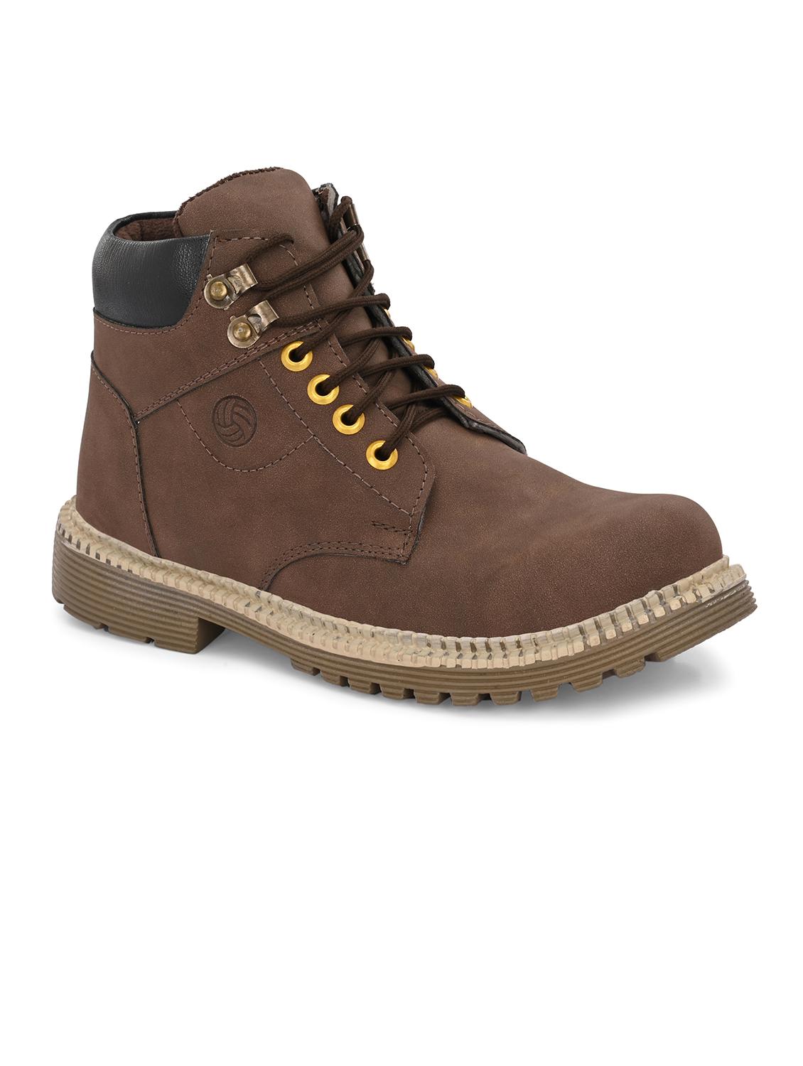 men brown lace up boot - 21998010 - Standard Image - 2