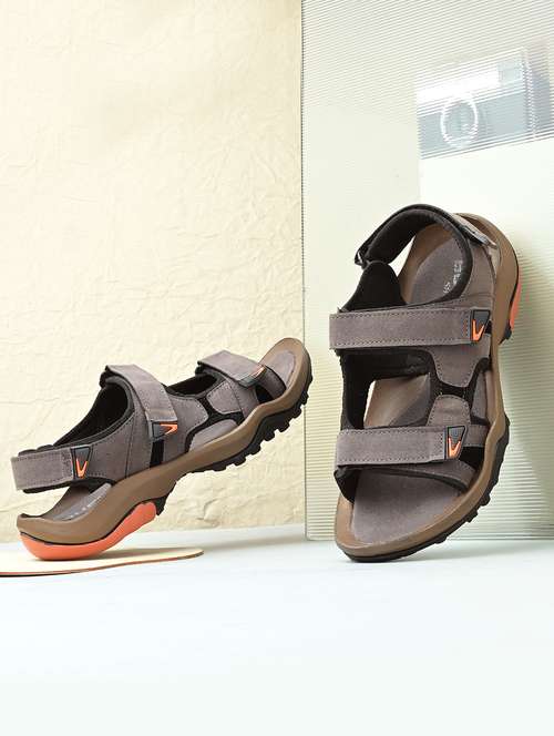 men grey back strap floater - 21998016 - Standard Image - 0