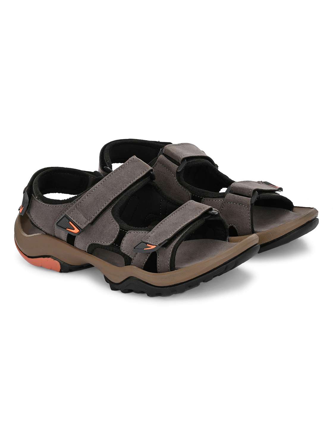 men grey back strap floater - 21998016 - Standard Image - 2