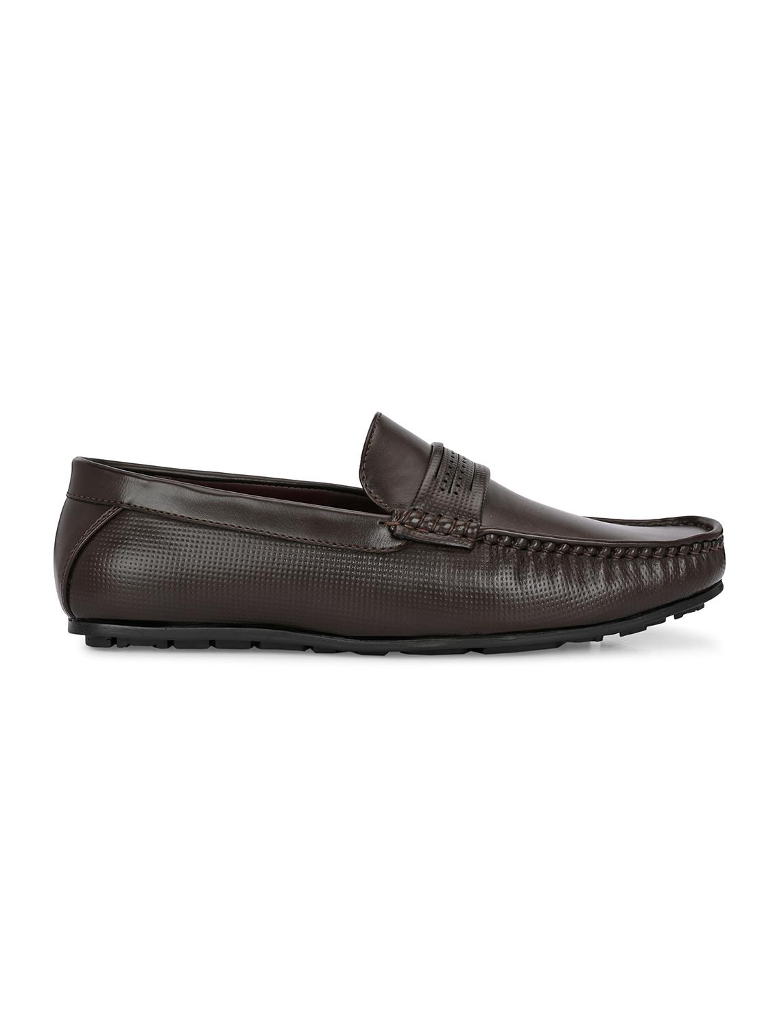 men brown slip on loafer - 21998053 - Standard Image - 2