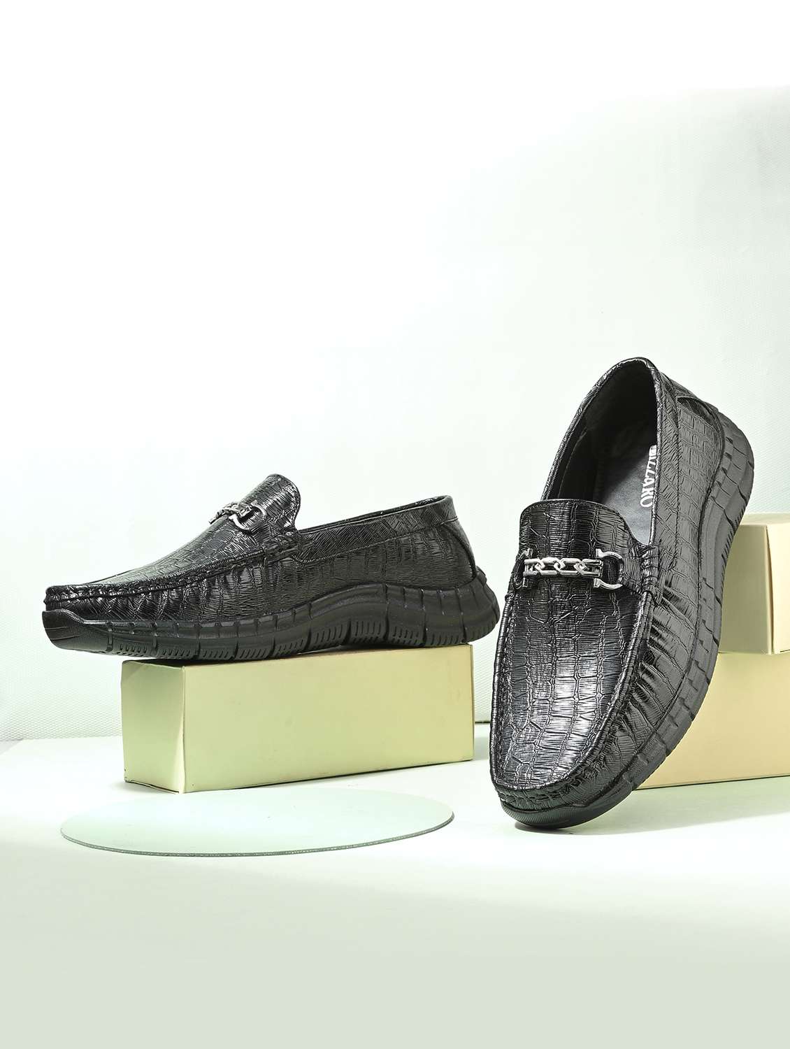 men slip on horsebit loafer - 21998066 - Zoom Image - 0