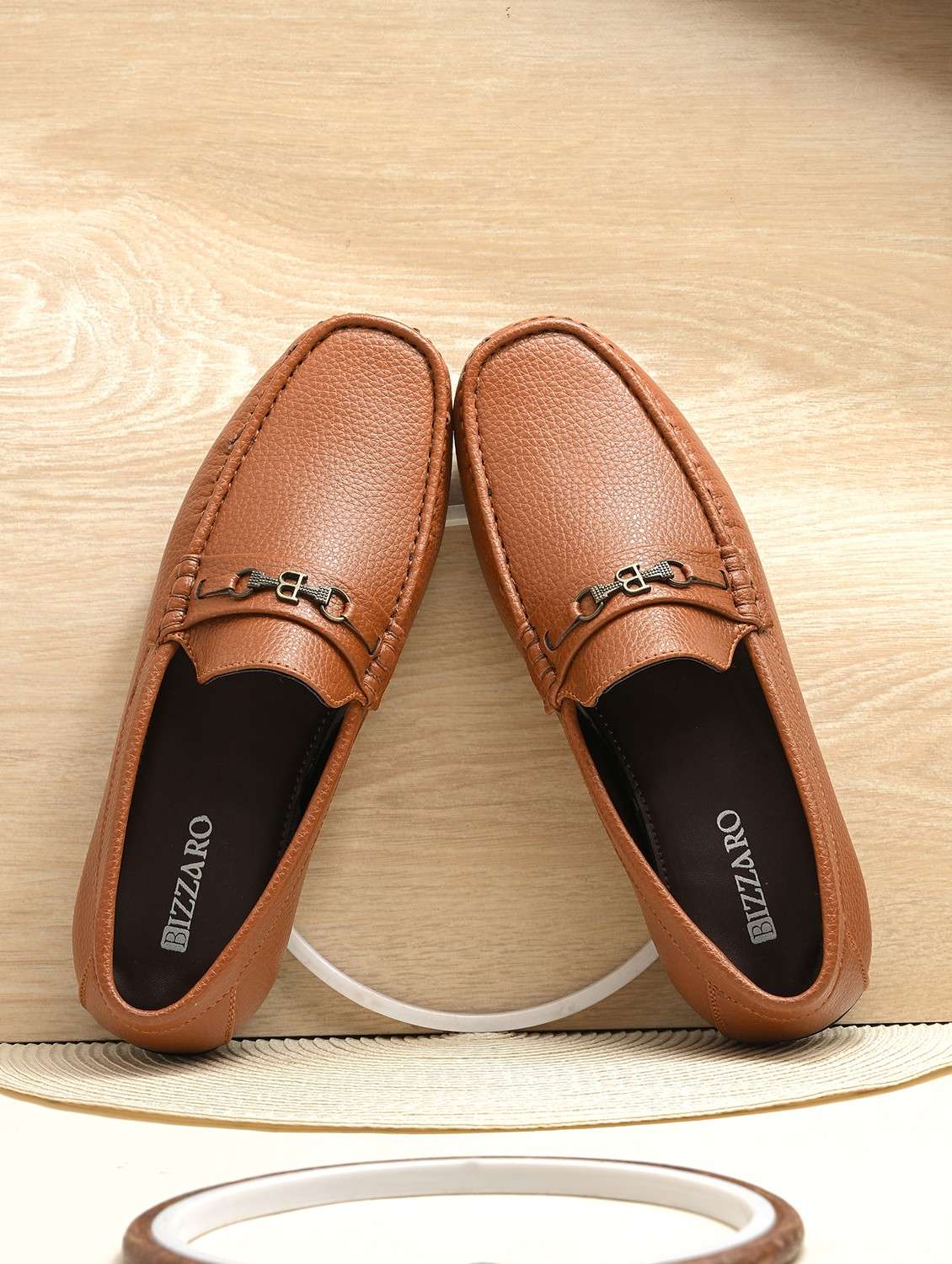 men slip on horsebit loafer