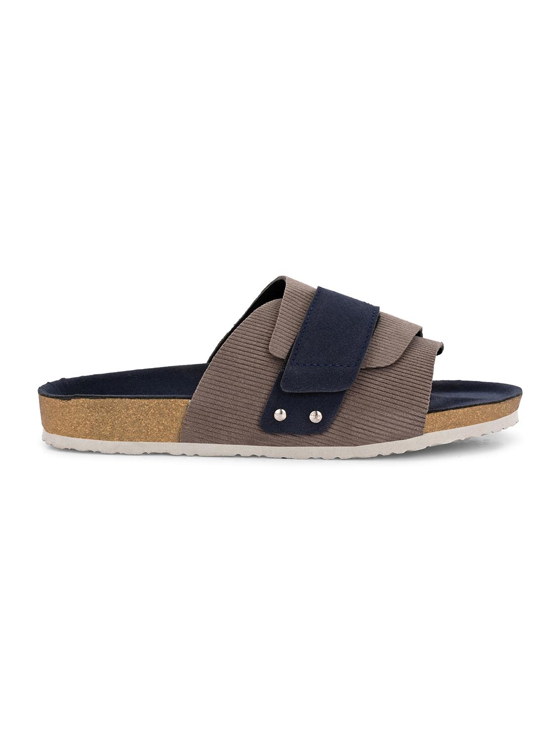 men grey slip on sandal - 21998079 - Standard Image - 2