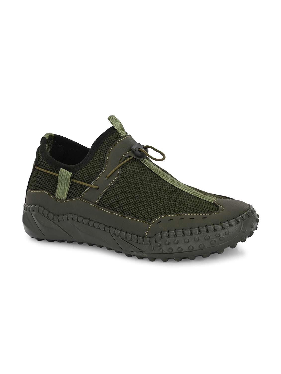 men olive slip on sneaker - 21998091 - Standard Image - 2