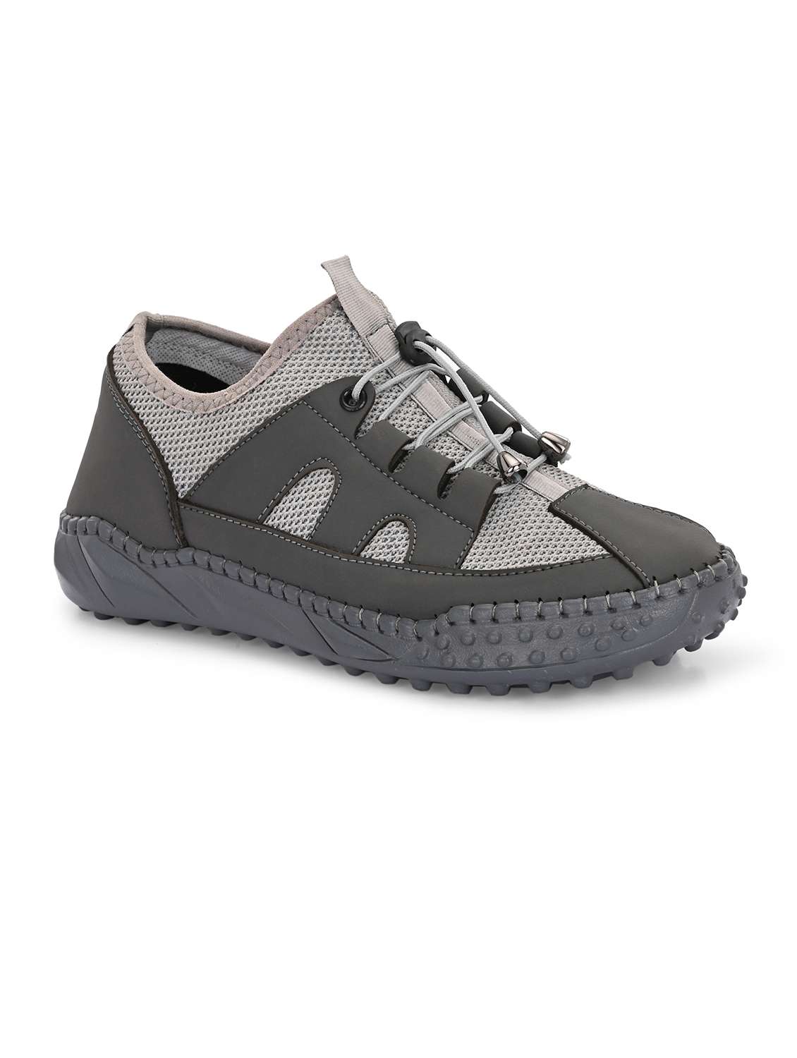 men grey lace up sneaker - 21998093 - Standard Image - 2