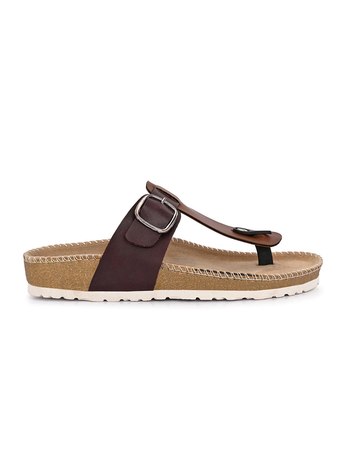 men toe seperator slip on sandal - 21998101 - Standard Image - 2
