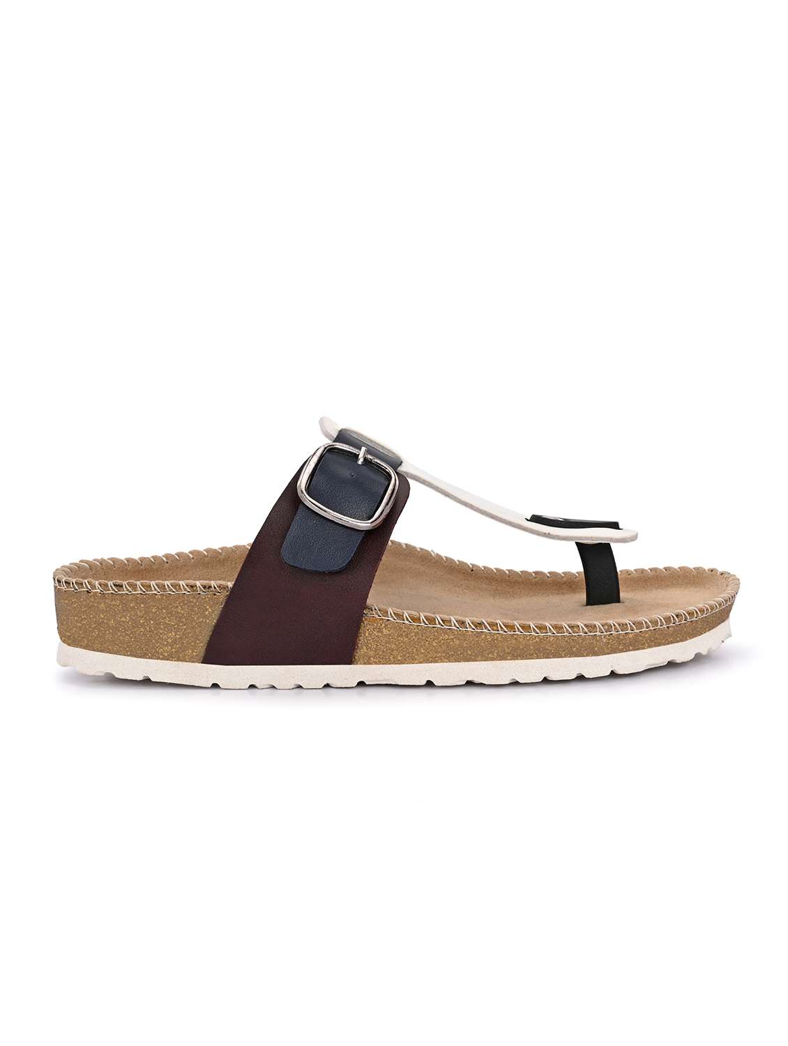 men toe seperator slip on sandal - 21998102 -  Standard Image - 2