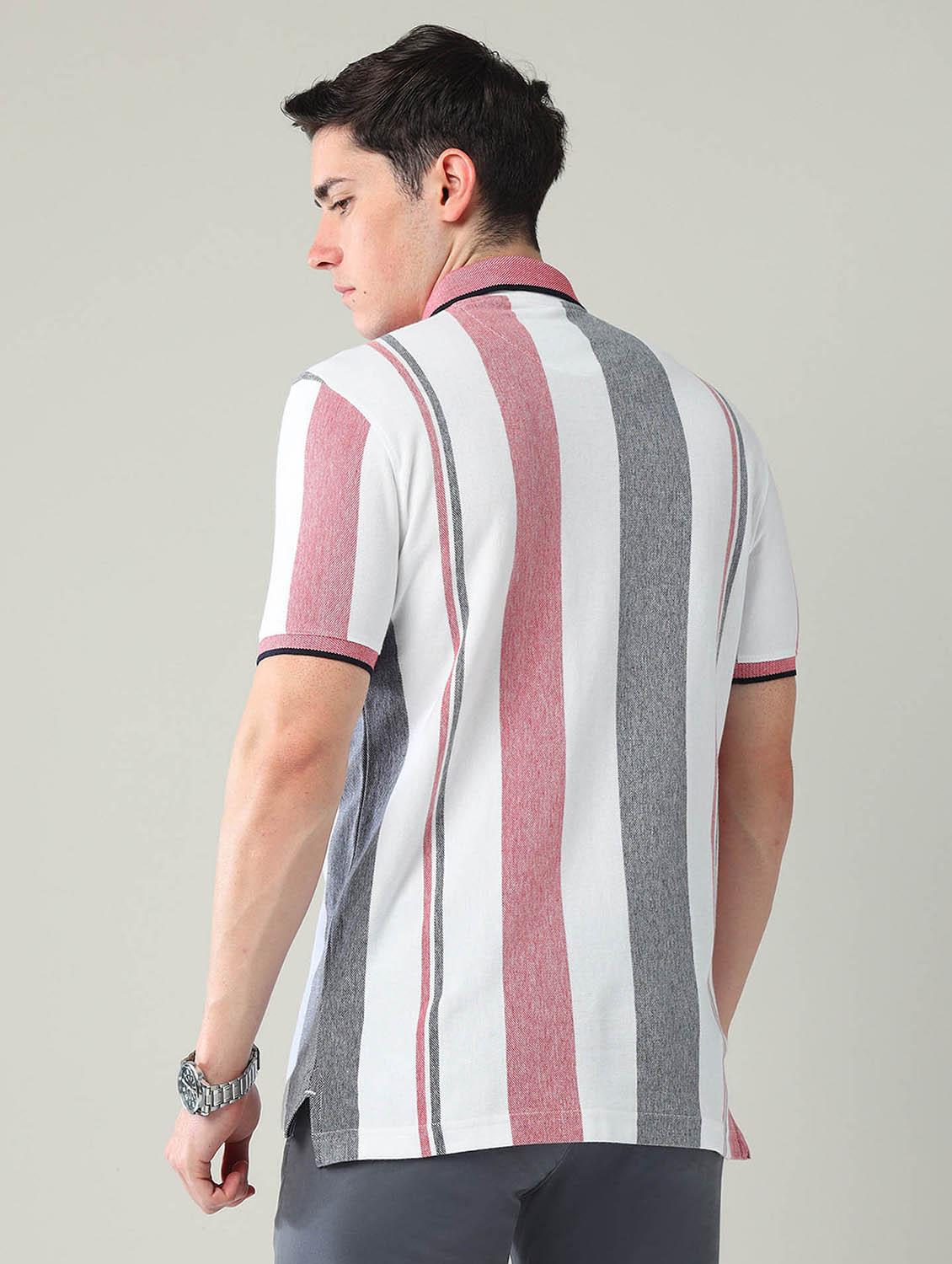 red cotton front print tshirt - 21998418 - Standard Image - 2