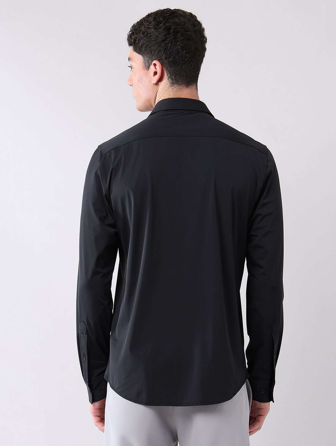 men solid long sleeve regular fit formal shirt - 21998445 -  Standard Image - 2