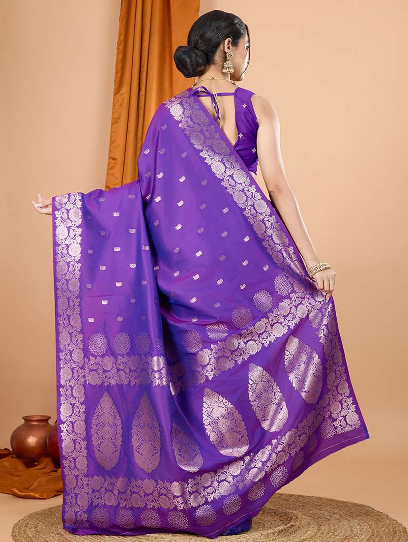 women self design banarasi saree with blouse - 21998524 -  Standard Image - 2
