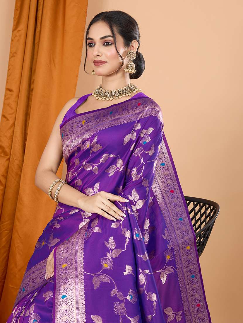 women self design banarasi saree with blouse - 21998532 -  Standard Image - 2