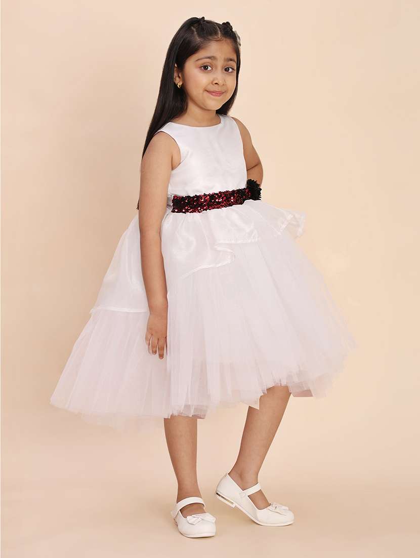 girls soldi sleeveless high low dress - 21998616 - Standard Image - 2
