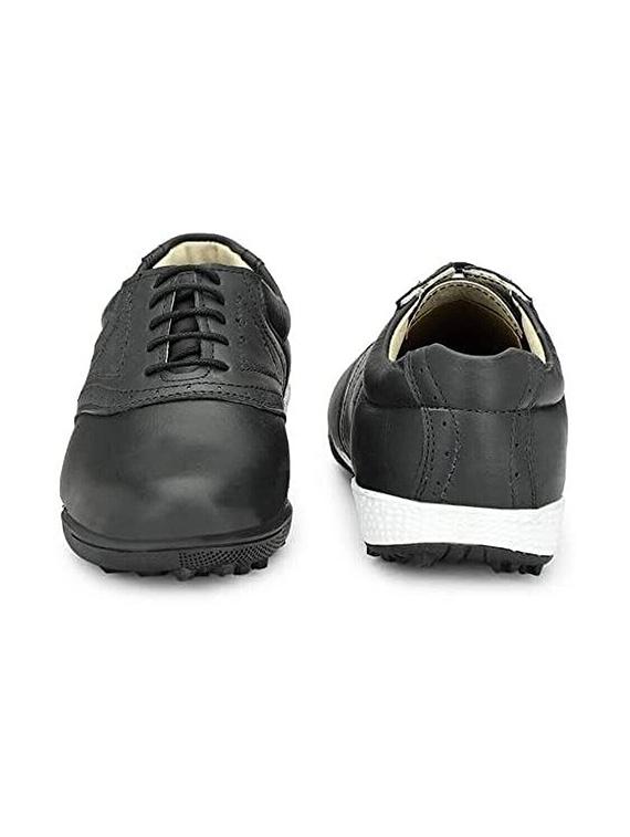 hitcaro men's premium leather lace - up professional golf shoes - 21998665 - Standard Image - 2