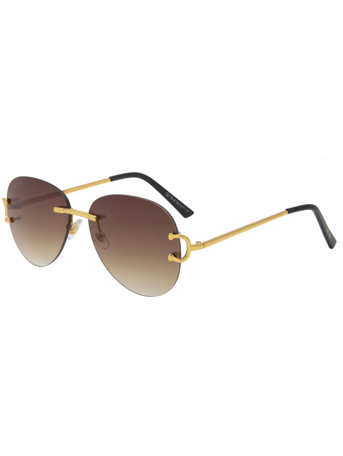 ted smith unisex aviator sunglasses with uv protected lens - 21998685 - Standard Image - 2