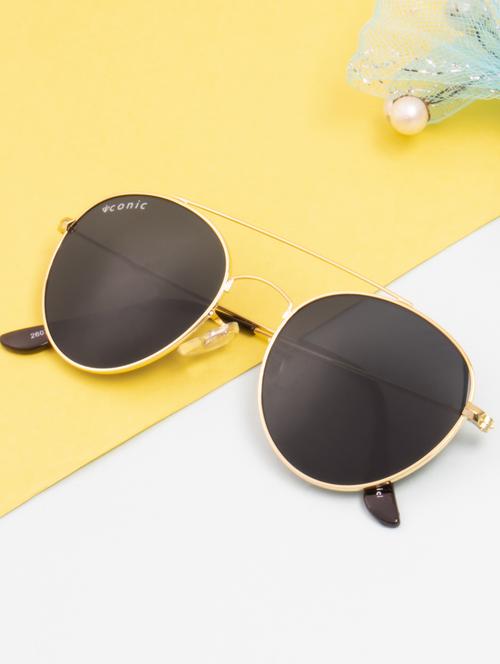 ted smith unisex aviator sunglasses with uv protected lens - 21998686 -  Standard Image - 0