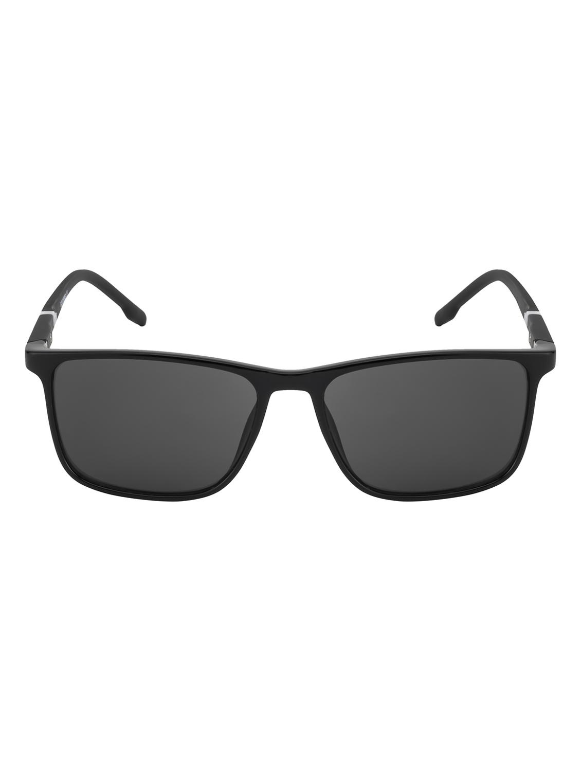 gold berg unisex grey lens & black square sunglasses with uv protected lens - 21998694 -  Zoom Image - 0