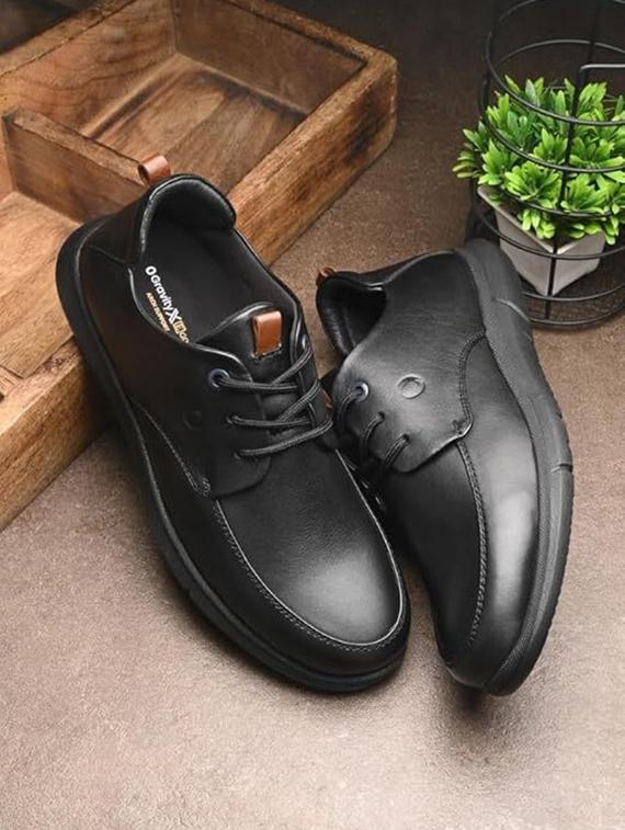 egroose men's 0 gravity genuine leather premium quality derby - 21998745 -  Zoom Image - 0