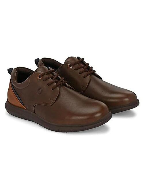 egroose men's 0 gravity genuine leather premium quality derby - 21998749 - Standard Image - 0