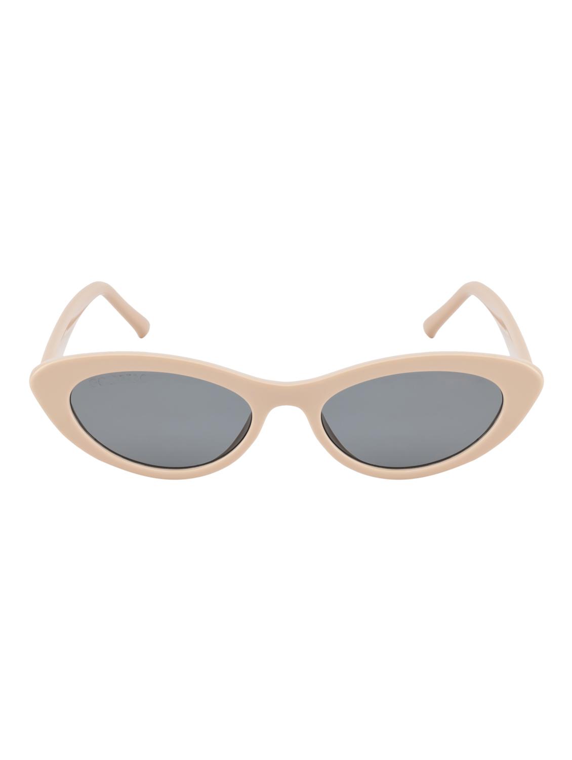 gold berg unisex black lens & white cateye sunglasses with uv protected lens - 21998762 -  Zoom Image - 0