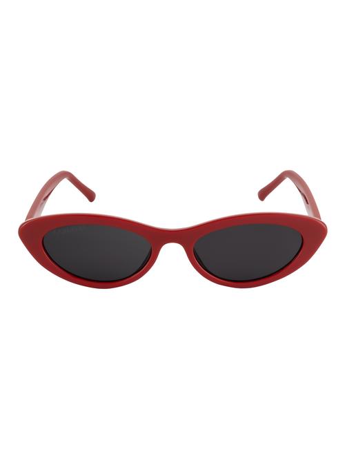 cateye red frame uv protected sunglass - 21998764 -  Standard Image - 0