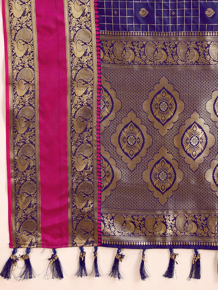 women self design banarasi saree with blouse - 21998770 - Standard Image - 2